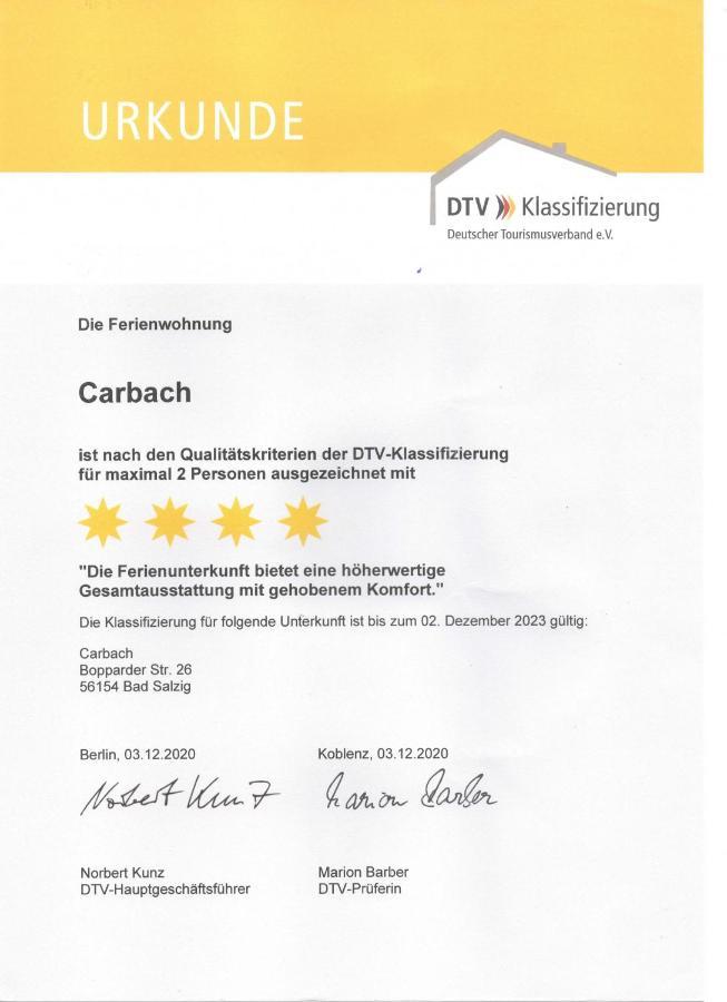 4-Sterne Ferienwohnung Carbach -Perfekt Fuer Radfahrer- Boppard Dış mekan fotoğraf